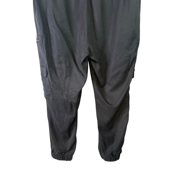 Banana Republic Women's Black Lyocell Jogger Pants Elastic Waist Pull On Size XL - Picture 10 of 11